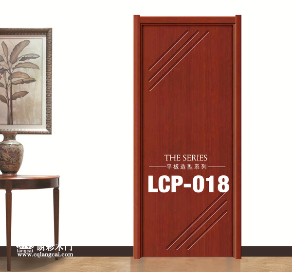 重庆朗彩木门平板造型邪猎系列LCP-018