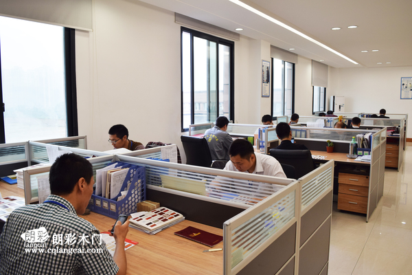 重庆朗彩木门办公区间　图04