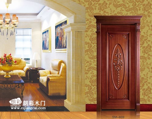 重庆朗彩木门效果展示