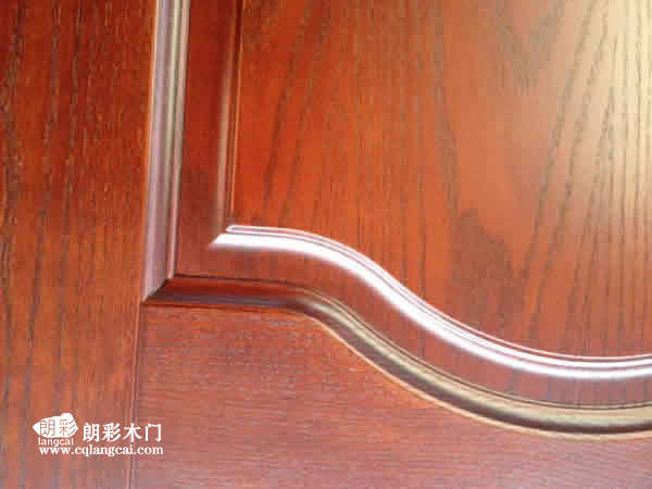 重庆朗彩木门 新产品细节展示图03