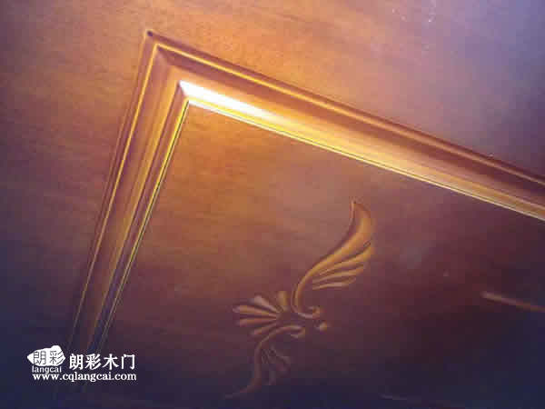 重庆朗彩木门 新产品细节展示图04