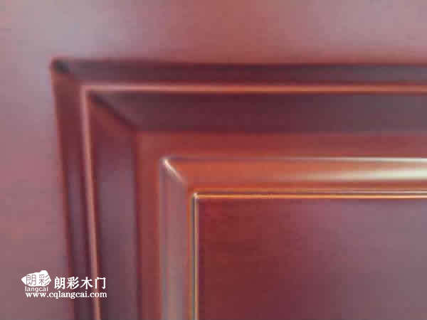 重庆朗彩木门 新产品细节展示图07