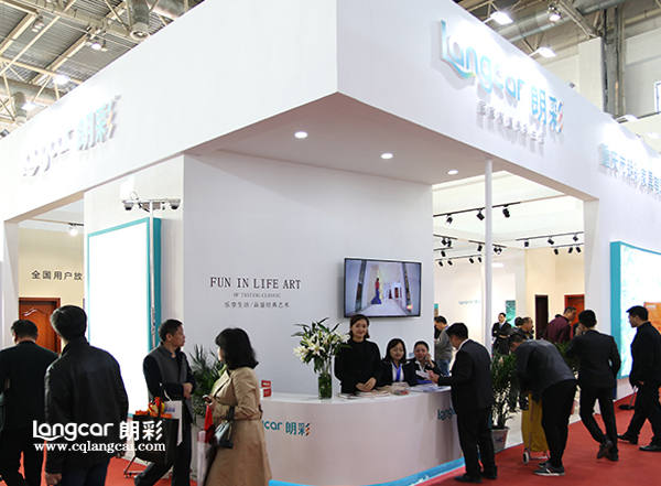 重庆朗彩木门：2017北京木门展展厅风貌